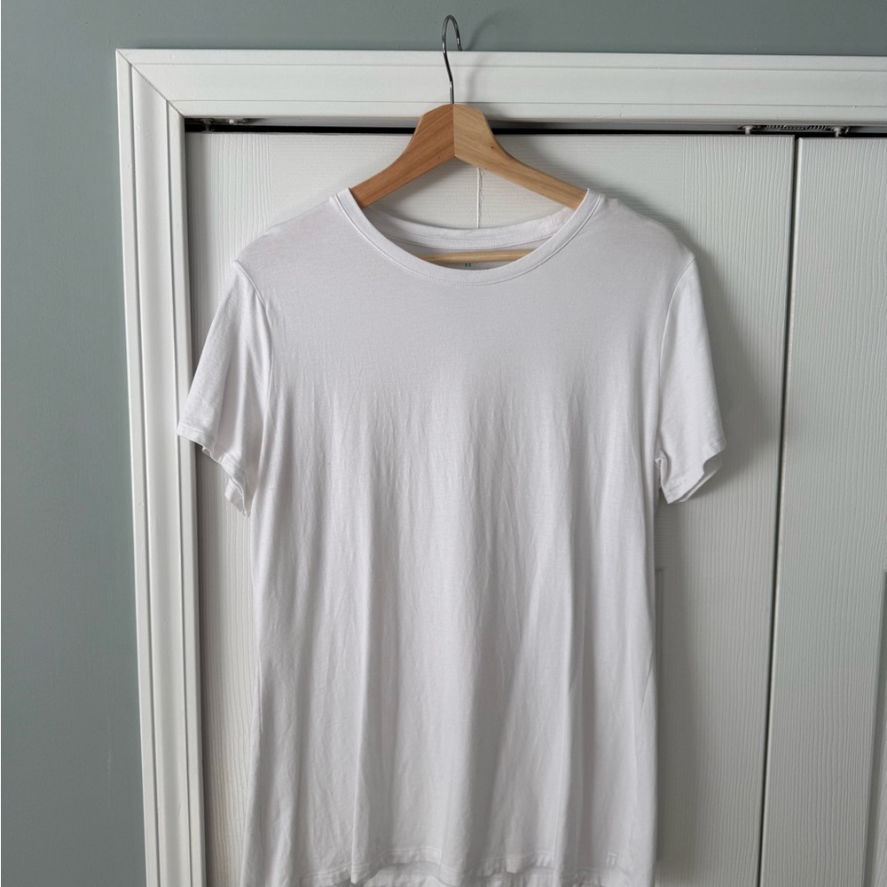 Tommy John White Short Sleeve Tee Premium Cotton